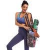 Bohemian Style Yoga Mat Bag with Large Zipper Pocket